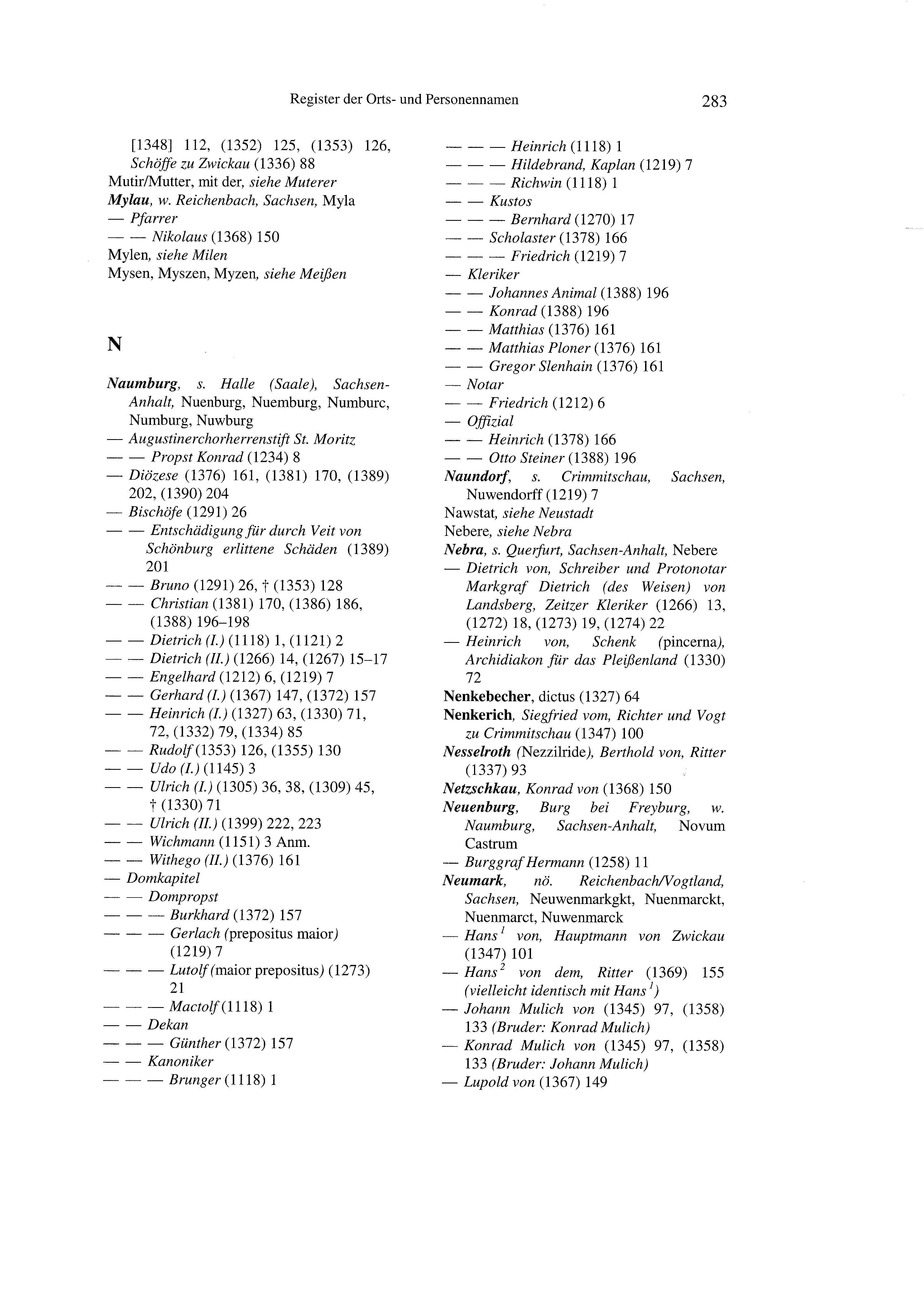 Historische Urkunde Seite 283 aus Band cds2_21