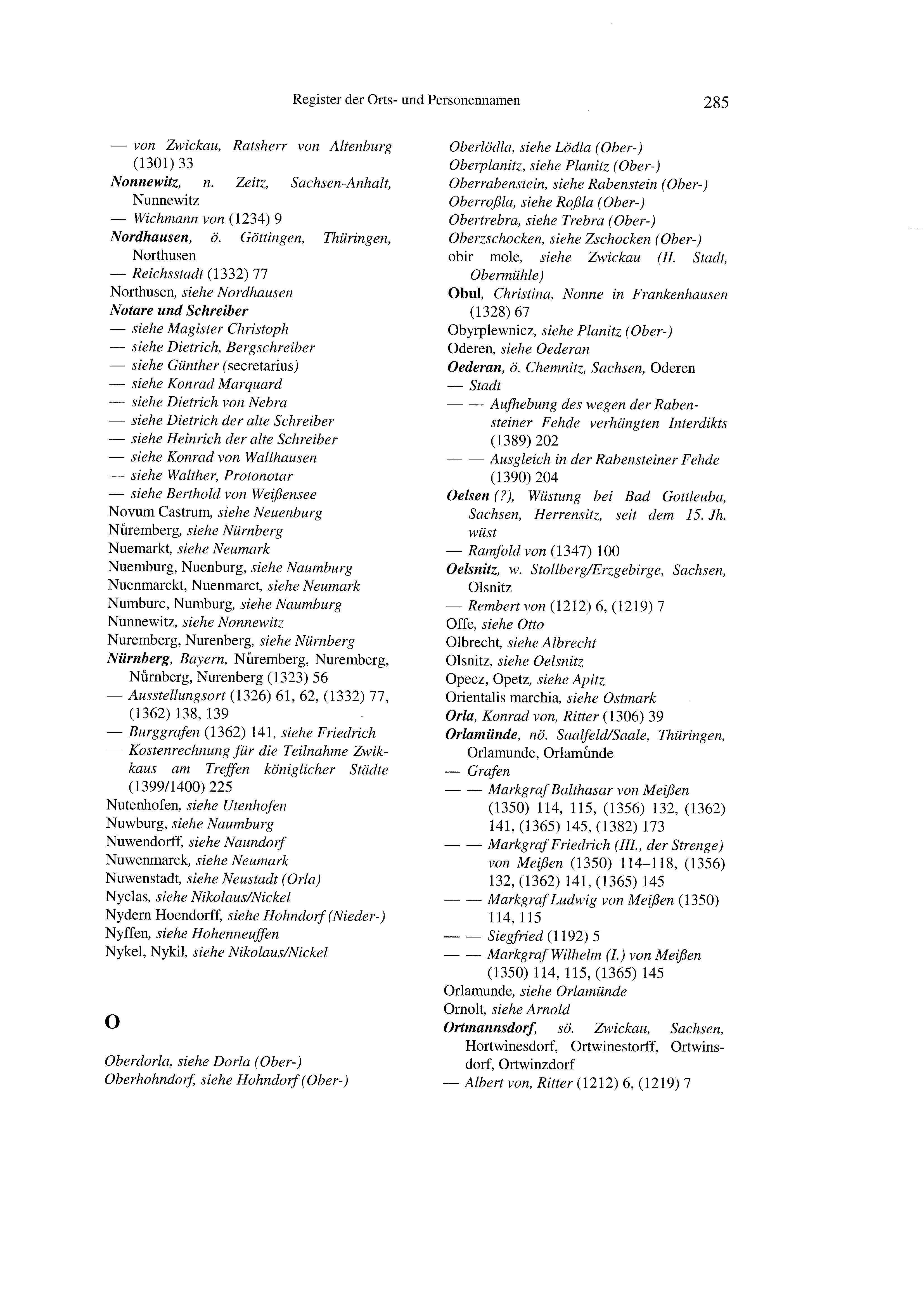 Historische Urkunde Seite 285 aus Band cds2_21