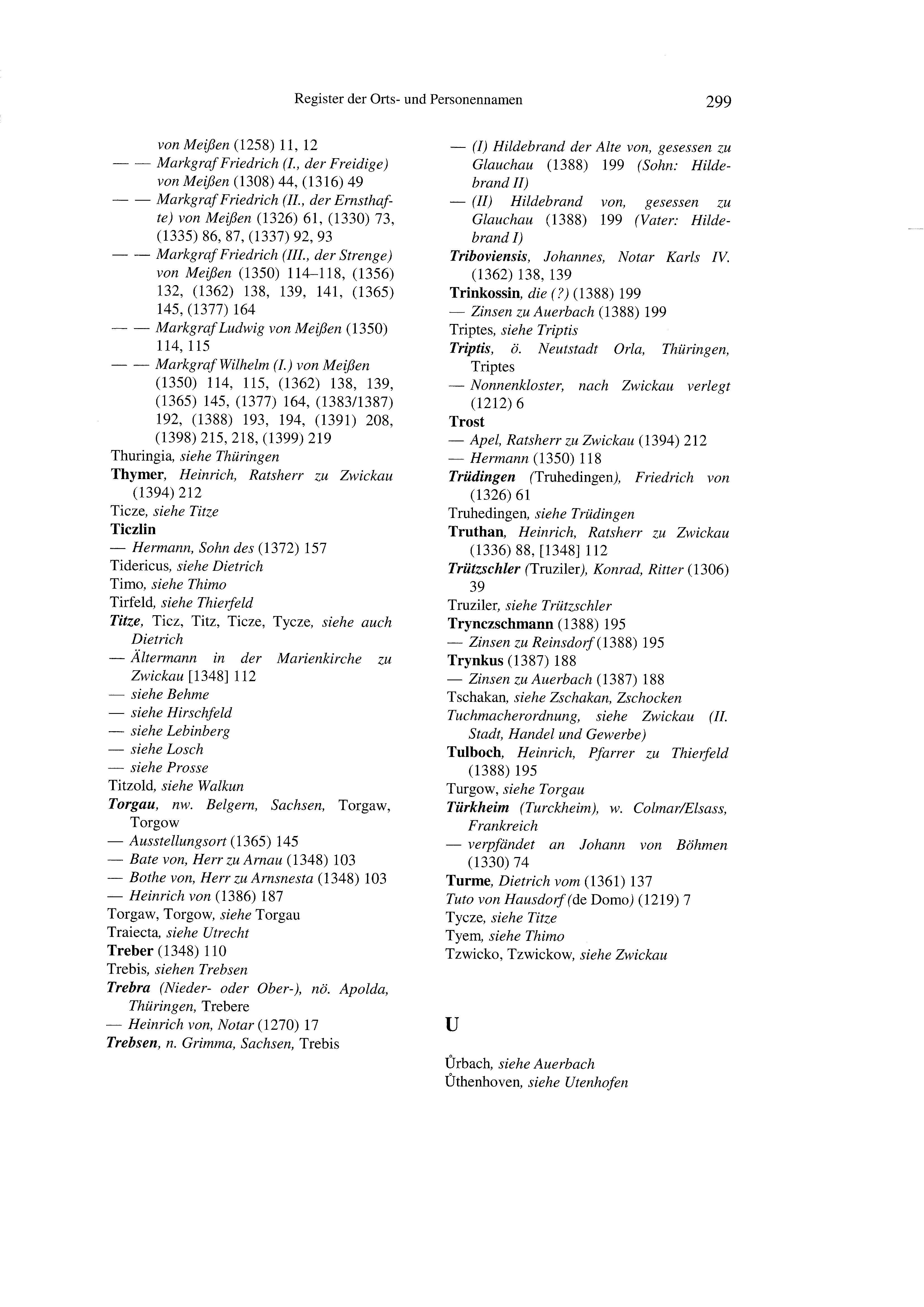 Historische Urkunde Seite 299 aus Band cds2_21