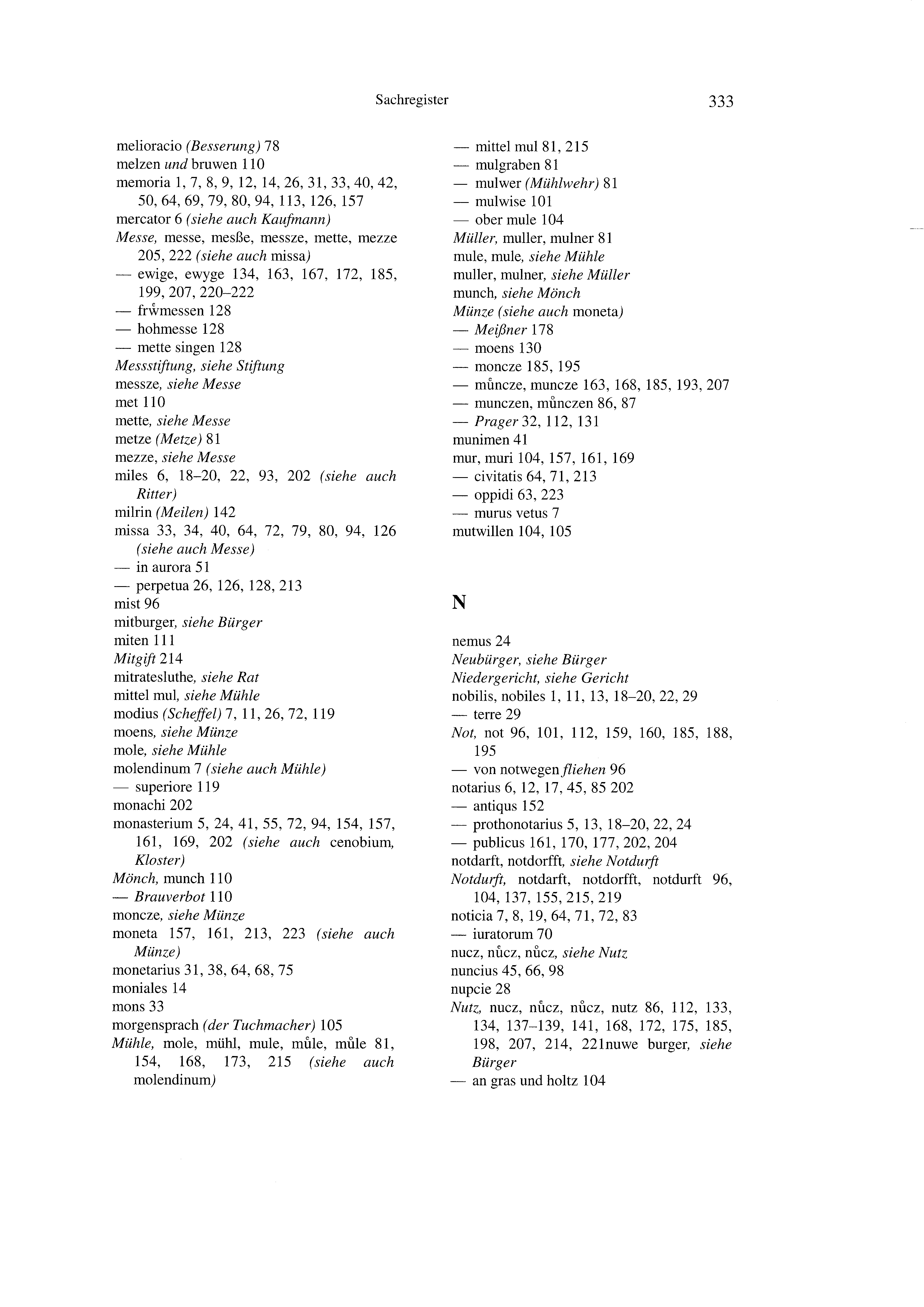 Historische Urkunde Seite 333 aus Band cds2_21