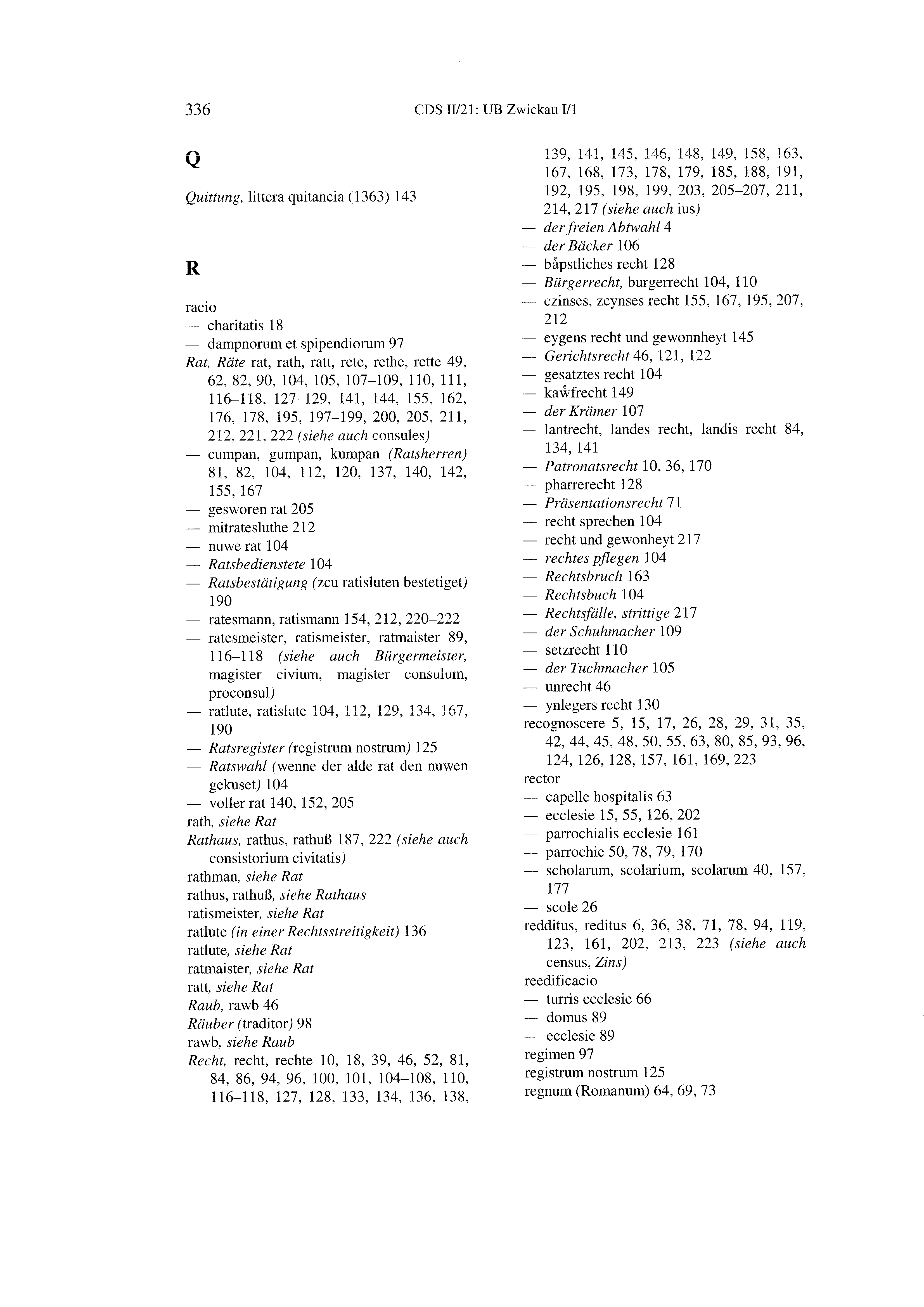 Historische Urkunde Seite 336 aus Band cds2_21