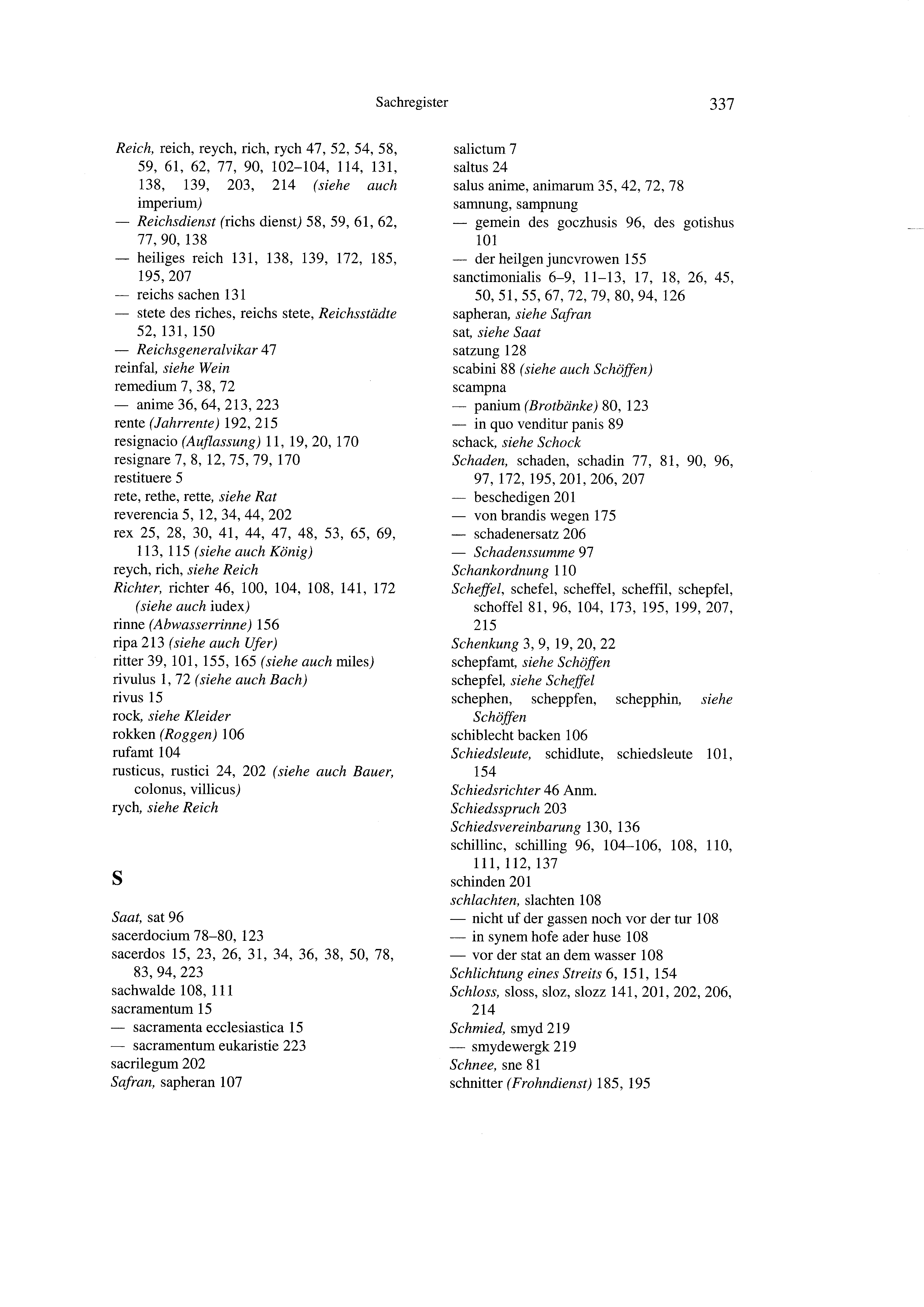 Historische Urkunde Seite 337 aus Band cds2_21