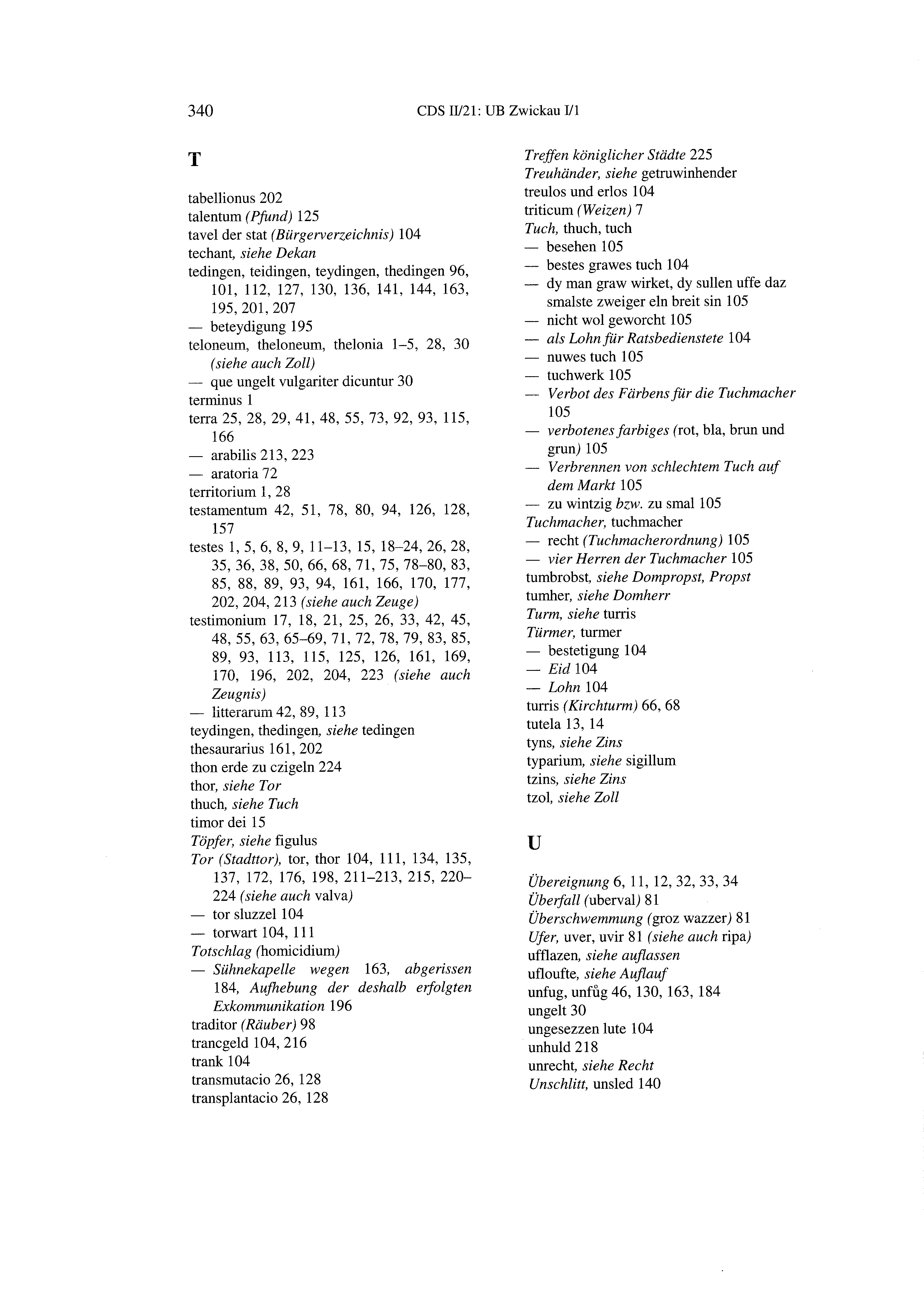 Historische Urkunde Seite 340 aus Band cds2_21