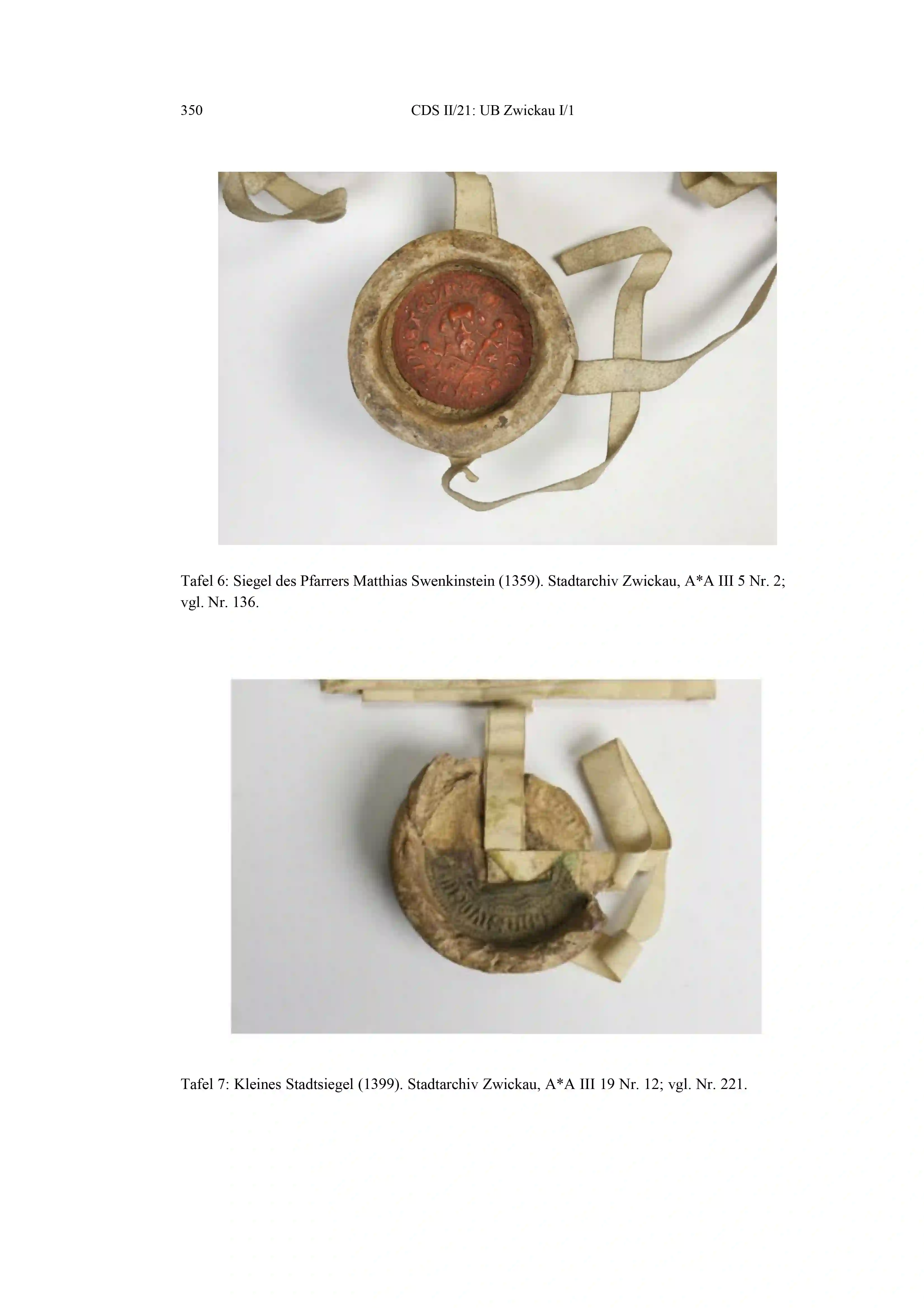 Historische Urkunde Seite 6 aus Band cds2_21