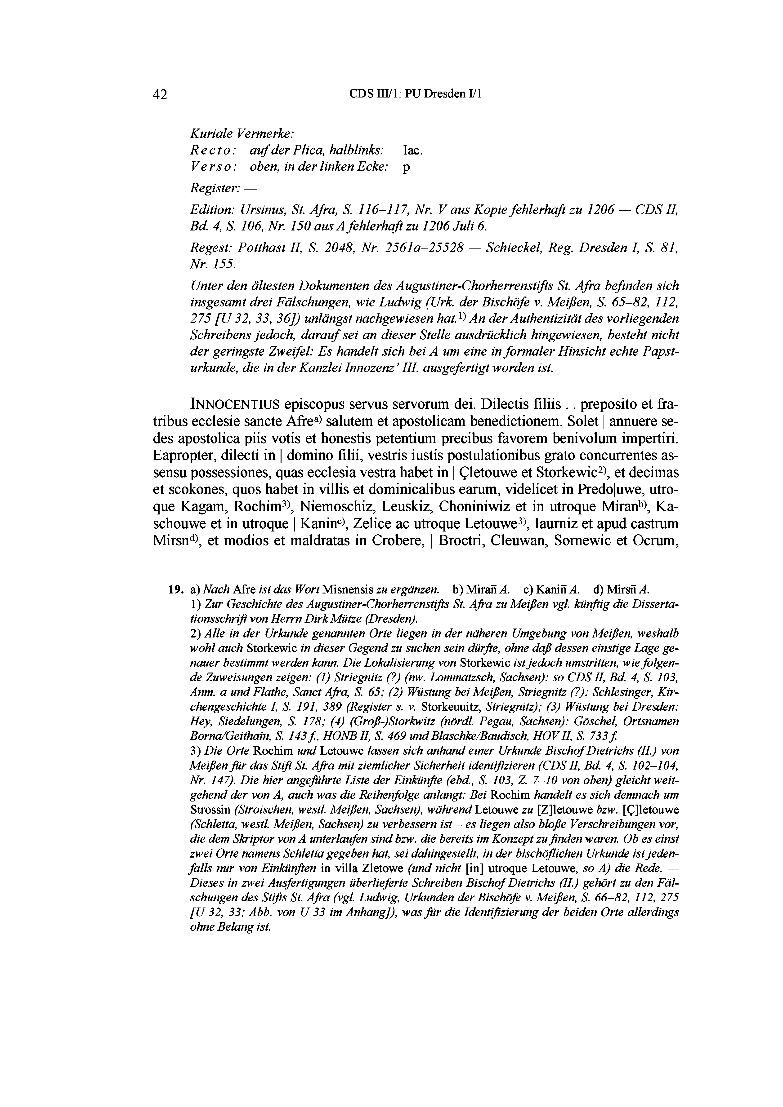 Historische Urkunde Seite 42 aus Band cds3_01