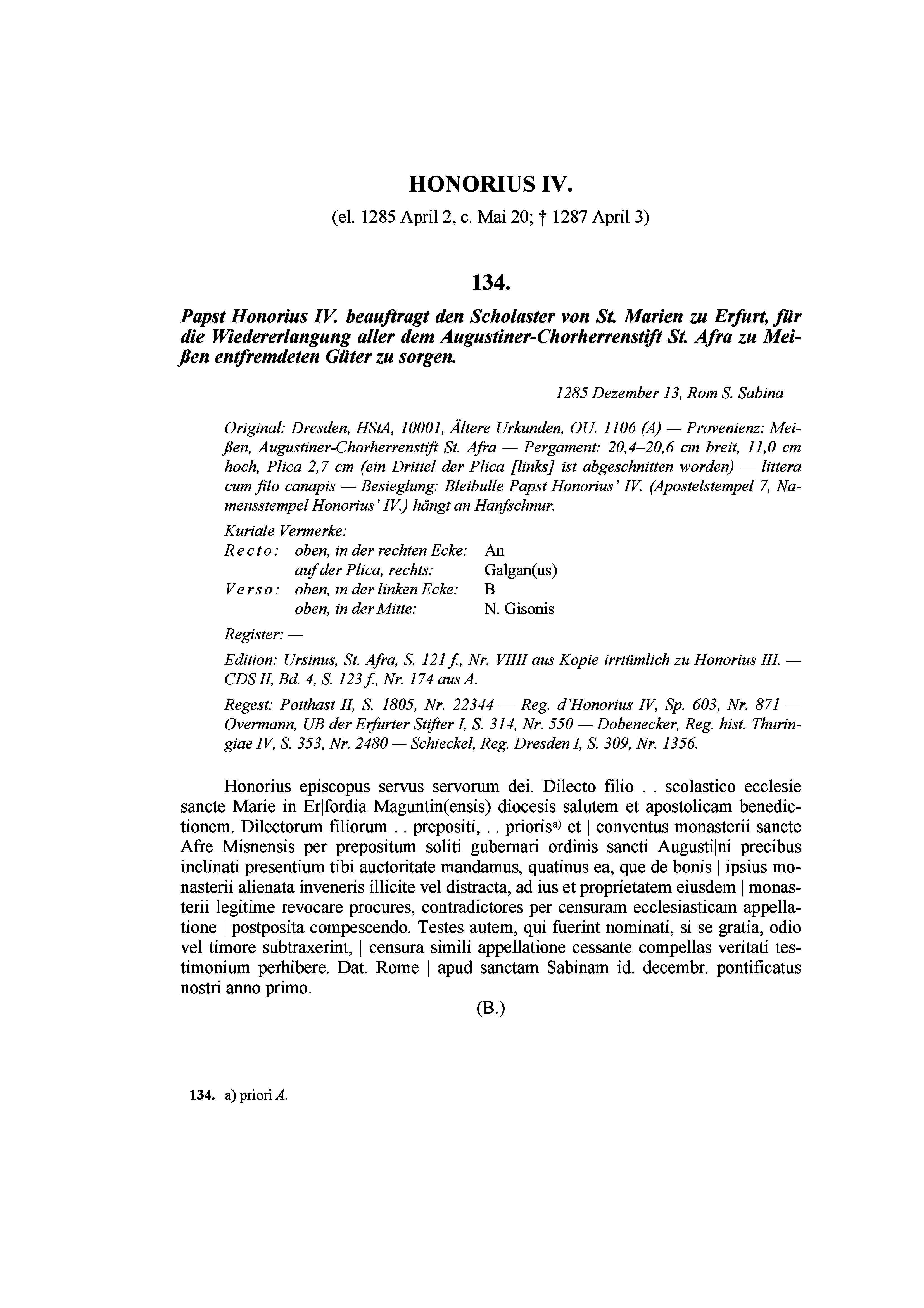 Historische Urkunde Seite 220 aus Band cds3_01