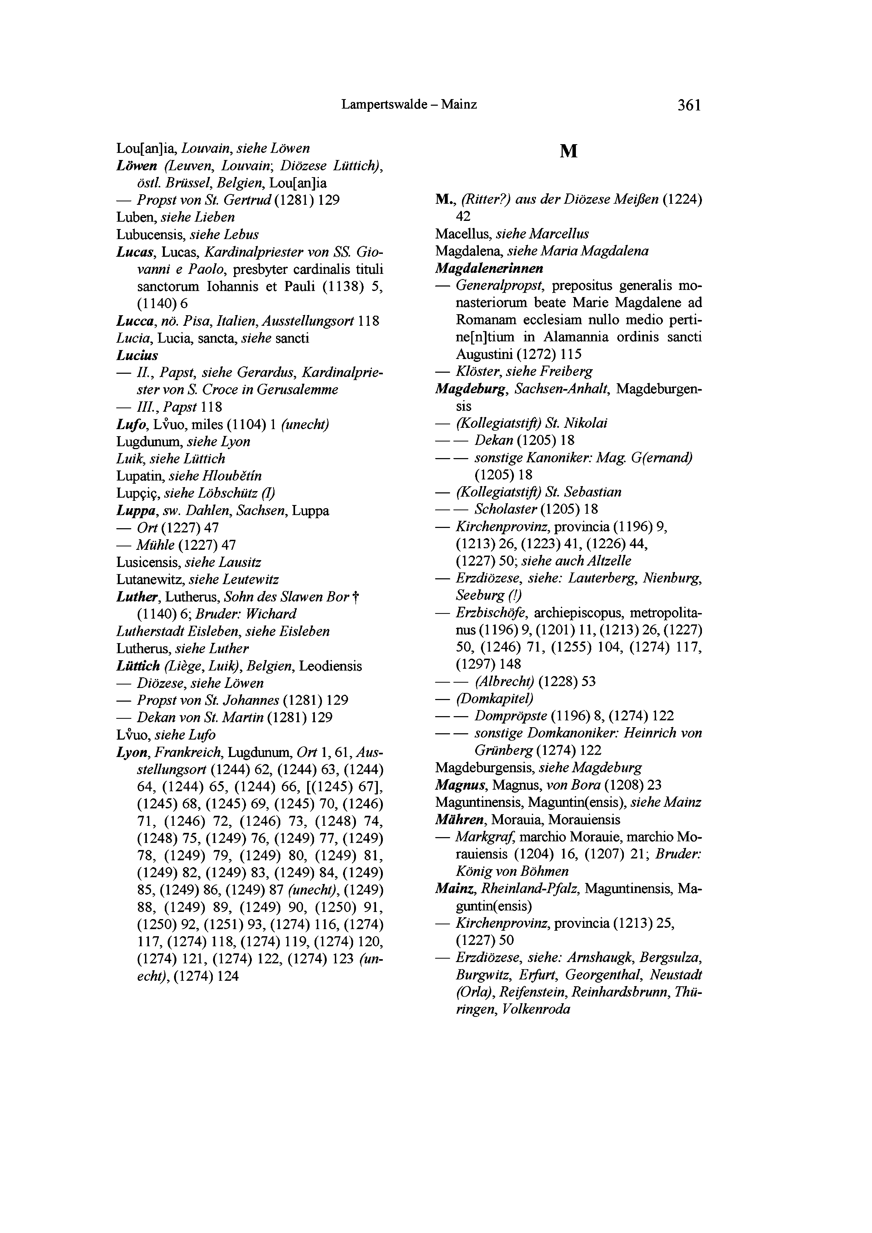 Historische Urkunde Seite 361 aus Band cds3_01