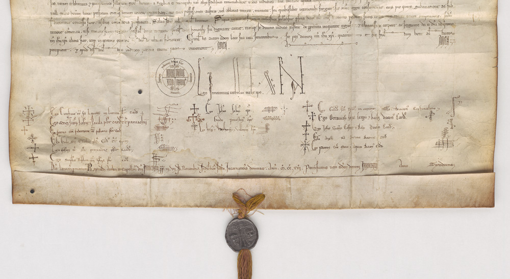 Urkundenabbildung zum Band